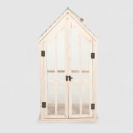 Подсвечник-фонарь  домик большой Dekor pap