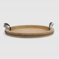 Поднос  декоративный большой дерево Dekor pap