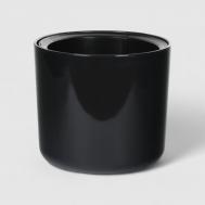 Кашпо  mimoza 13.5см антрацит Polimod