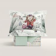 Комплект постельного белья  Циркус Детский зелено-бежевый Togas Kids