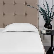 Простыня на резинке  Орнелла белый 180х200+30 см Estia