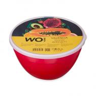 Миска с крышкой  Valencia пластиковая красная 5 л WO Home