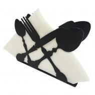 Салфетница  ложки-вилки Gala