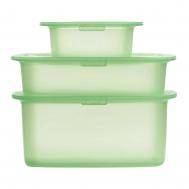 Набор силиконовых форм  Reuse & Reduce с крышками 3 шт Lekue