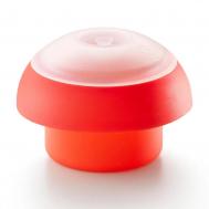 Форма  для приготовления яиц в СВЧ круглая красная Lekue