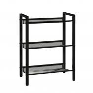 Подставка для обуви  Торонто 13 чёрная ЗМИ