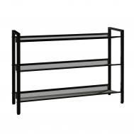 Подставка для обуви  Торонто 33 чёрная ЗМИ