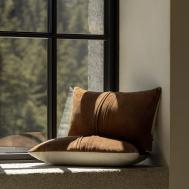 Подушка декоративная  Орсер коричневый 30x50 см Togas