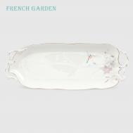 Блюдо с ручками  Lovebirds 39х16х4 см French garden
