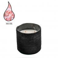Аромасвеча  Alterna Musc рафия черная 2400 г Nour Bougie