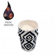 Аромасвеча  Lozana Figue menthe 475 г Nour Bougie