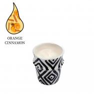 Аромасвеча  Lozana Orange cinnamon 233 г Nour Bougie