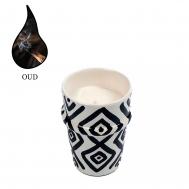 Аромасвеча  Lozana Oud 475 г Nour Bougie