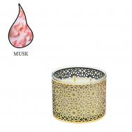 Аромасвеча  Mosaica Musc золото 1750 г Nour Bougie