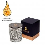 Аромасвеча  Stockholm Orange cinnamon 450 г Nour Bougie