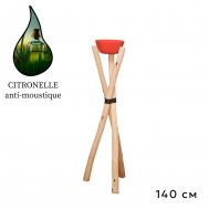 Аромасвеча  Terra Citronelle anti-moustique керамика 11 кг 140 см бамбук Nour Bougie