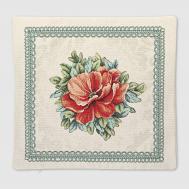 Наволочка  44х44 см светло-серый (7901-45) EUROTEX