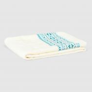 Полотенце махровое  dream 50х90 см кремовый-голубой Ozdilek