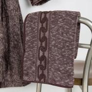 Полотенце махровое  bold chain 50х90 см коричневый Ozdilek