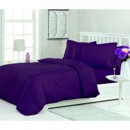 Комплект постельного белья  Полуторный damson line сатин Ozdilek