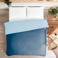 Пододеяльник  king size сатин синий 220x240 см Ozdilek