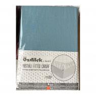 Комплект  простыня 180х200 см и 2 наволочки 50х70 см голубой Ozdilek