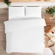 Пододеяльник  king size сатин белый 220x240 см Ozdilek
