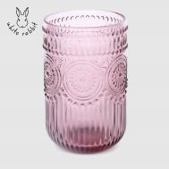 Стакан  розовый 380 мл White Rabbit