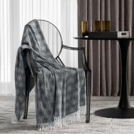 Плед  Виоланте темно-серый 130х170 см Togas