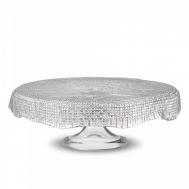 Блюдо на ножке  Diamante для торта 33 см IVV