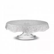 Блюдо на ножке  Diamante для торта 26 см IVV