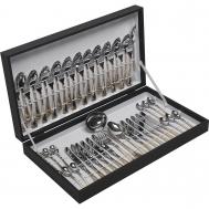 Набор столовых приборов  Firenze Gold Decor 51 предмет IVV