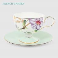 Пара чайная  Фрезия чашка 220 мл, блюдце 15 см French garden