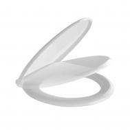 Крышка для унитаза  с микролифтом белая ОРИО