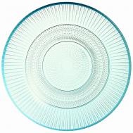 Тарелка обеденная  Луиз бирюзовая 25 см Luminarc