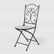 Декоративный стул  с мозаикой Море 38х38х90 см Heng yu