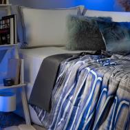 Комфортер  Макс серый/черный 140х200 см Togas