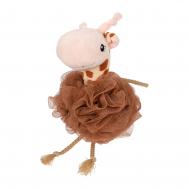 Мочалка для нежной и чувствительной кожи  жирафик Банные Штучки