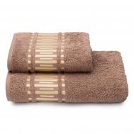 Полотенце  Film reel коричневый 70х130 см Cleanelly Basic