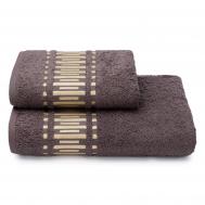 Полотенце  Film reel темно-коричневый 70х130 см Cleanelly Basic