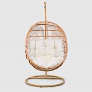 Кресло-гамак подвесное  бежевое 100х71х124 см Tengorattan