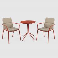 Комплект мебели  терракотовый 3 предмета Linya