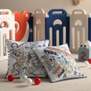 Подушка декоративная  Авентура серый 45x45 см Togas