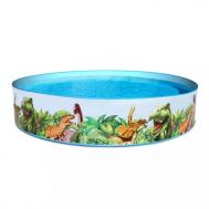 Бассейн игровой  Dinosaur filln 244х46 см (55001) Bestway