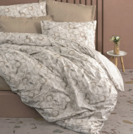 Комплект постельного белья   minimal ranforce кремовый Двуспальный 8680108075784 Cotton box