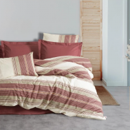 Комплект постельного белья   line ranforce Двуспальный 8680108071496 Cotton box