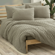 Комплект постельного белья   crepe combed Двуспальный 8680108062661 Cotton box