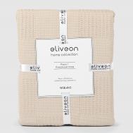 Плед  Pike вафельный хлопок 200х240 см коричневый Eliveon