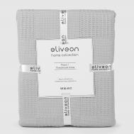 Плед  Pike вафельный хлопок 200х240 см светло-серый Eliveon