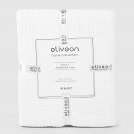 Плед  Pike вафельный хлопок 200х240 см белый Eliveon